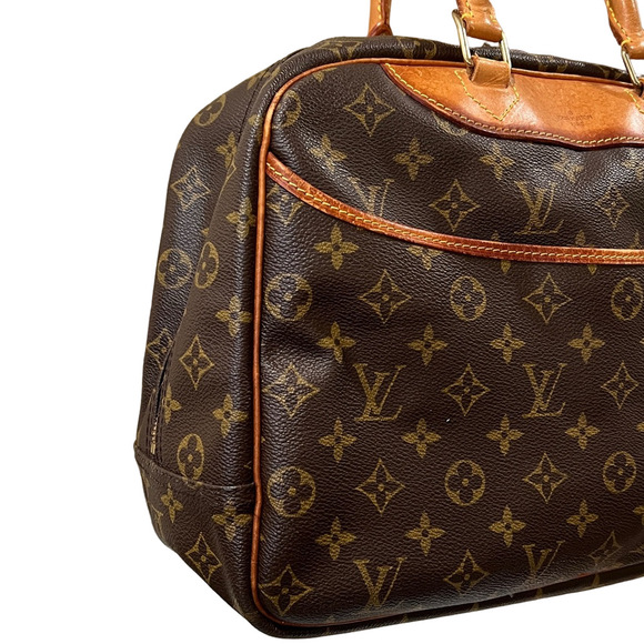 Louis Vuitton Vintage Brown Monogram Deauville Bag with COA - Picture 5 of 17